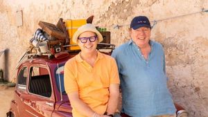 Imagen promocional del programa La Ruta Morancos, emitido en RTVE