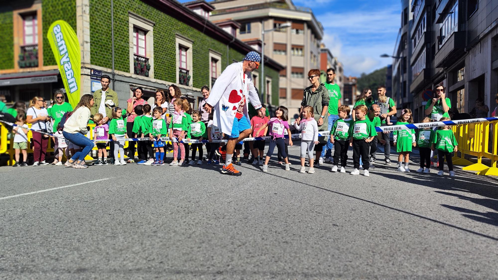 La carrera contra el cáncer de Mieres, en imágenes.