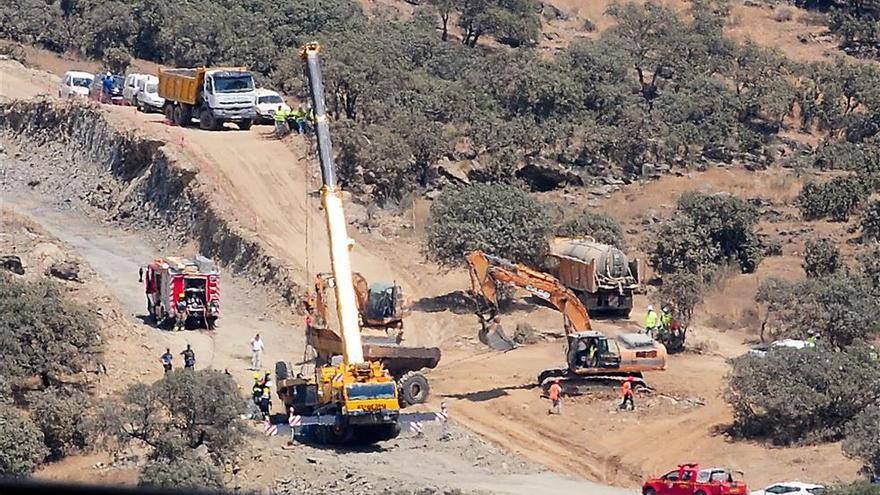 Muere un trabajador de 58 años en las obras del parque eólico de Plasencia