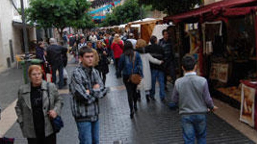 El mercado medieval fue uno de los puntos de especial atención para los visitantes.