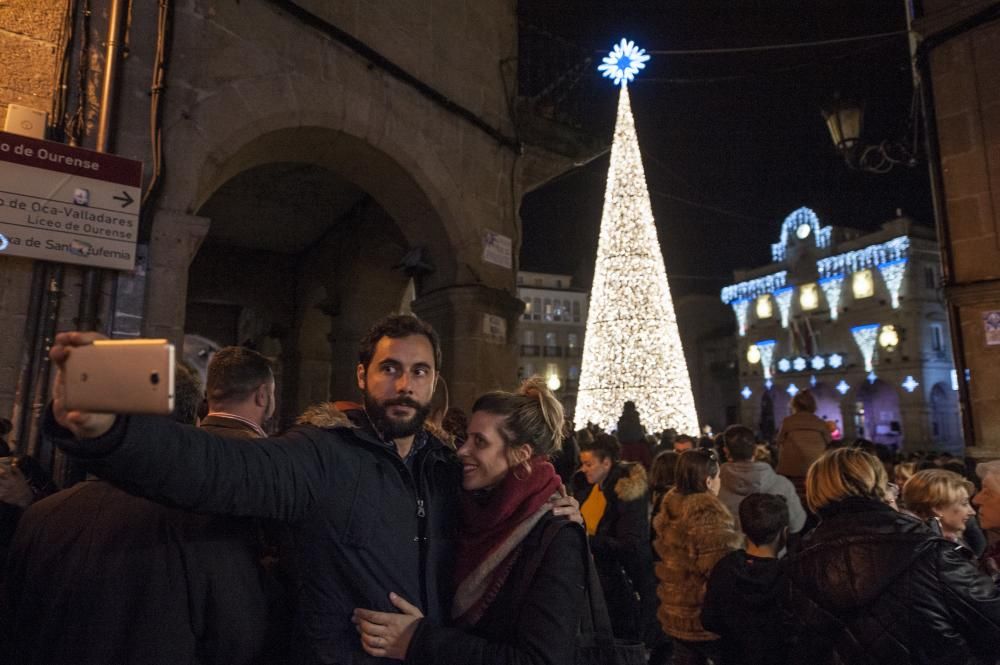 Navidad 2018 en Ourense | Así fue el encendido de