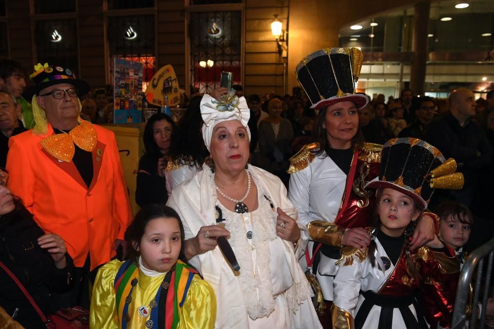 La ancestral deidad vela por la diversión, el disfrute y buen ambiente del entroido coruñés, un "entroido único".