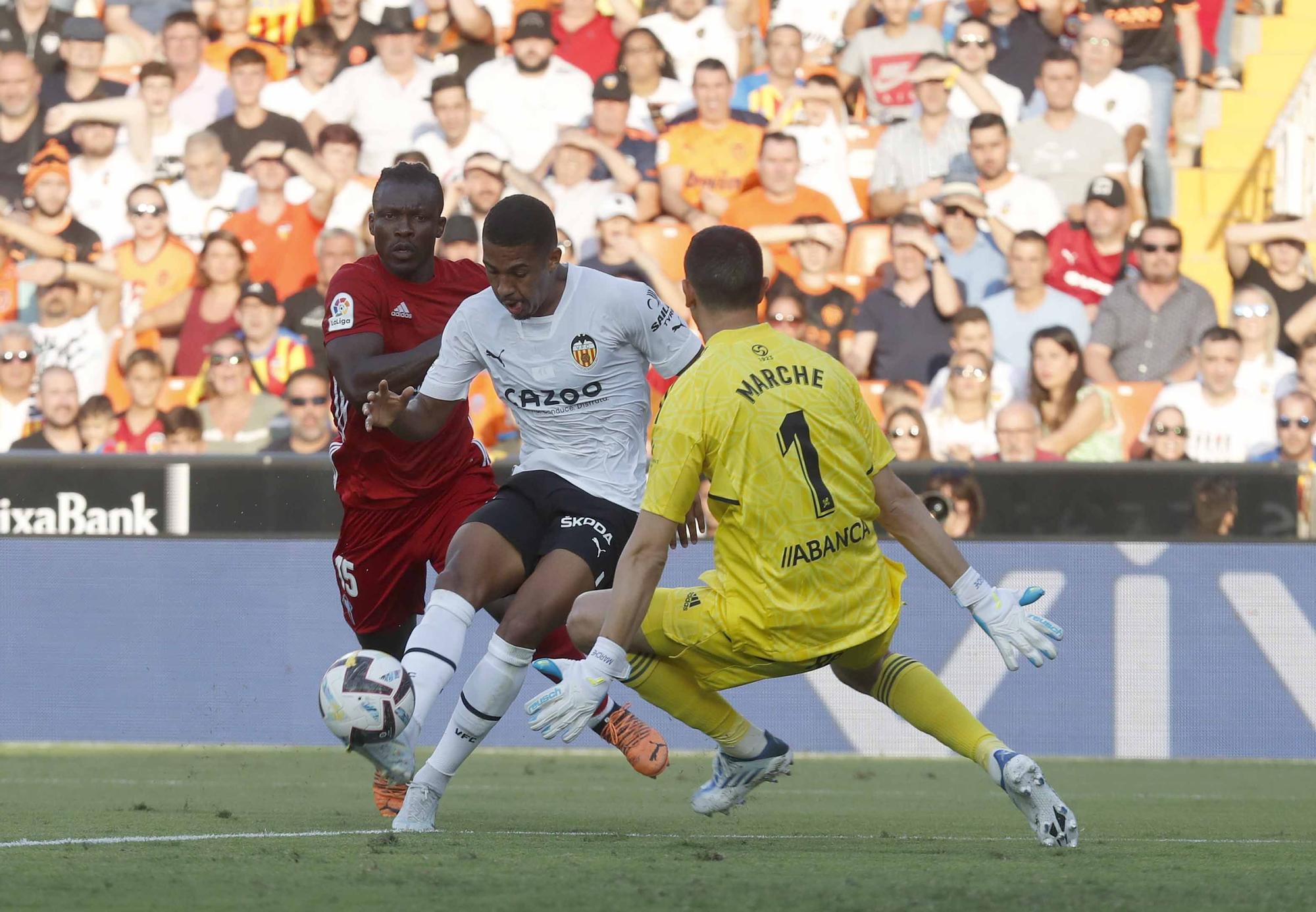 El Valencia - Celta en imágenes