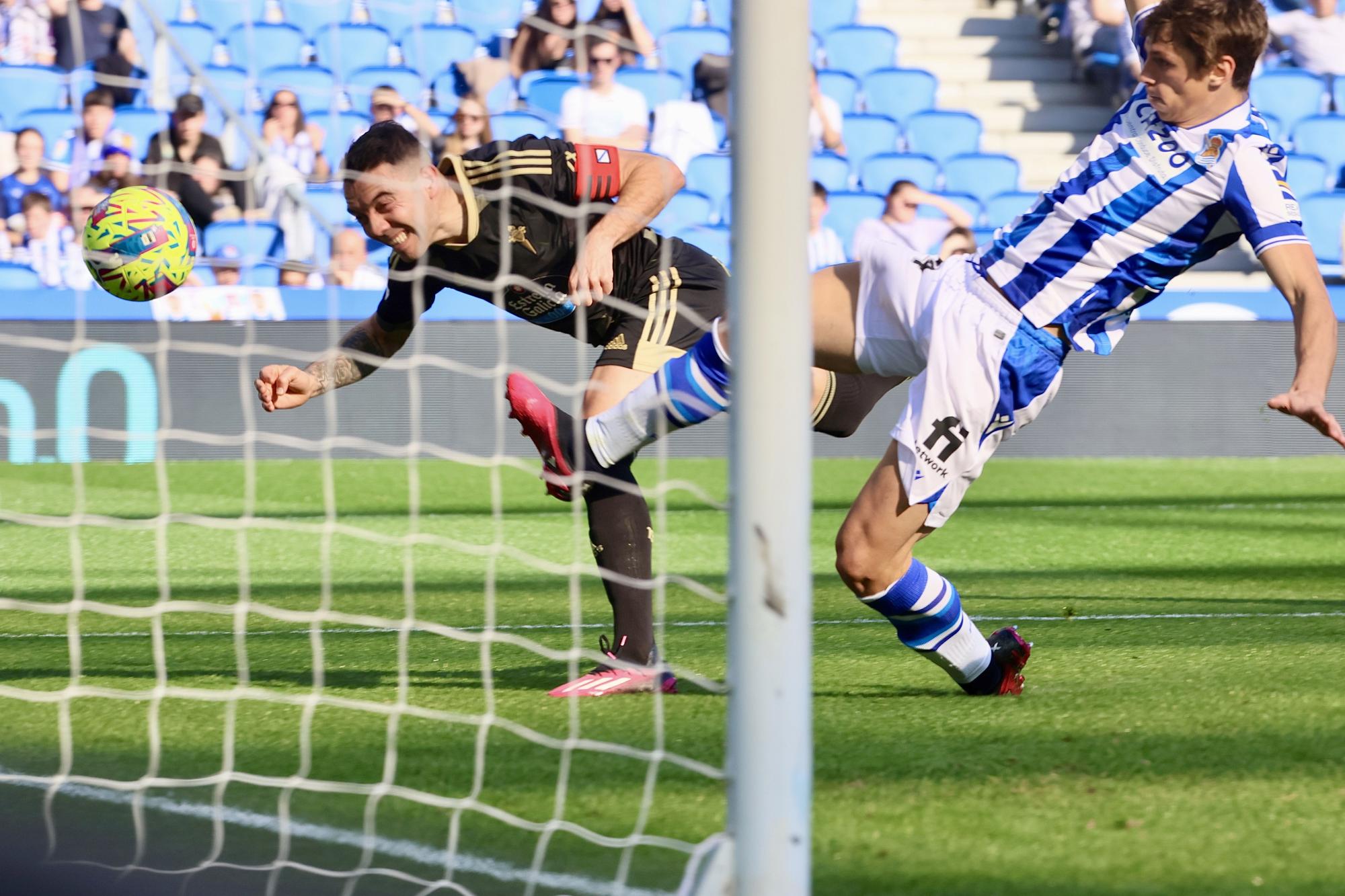 Todas las imágenes del partido entre la Real Sociedad y el Celta