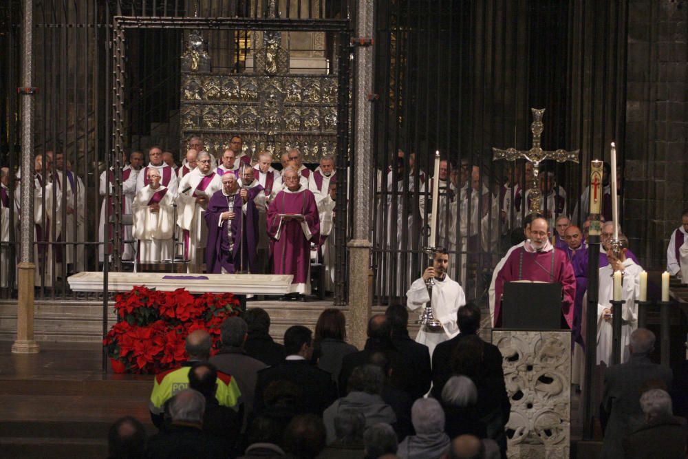 Missa exequial pel bisbe emèrit Jaume Camprodon