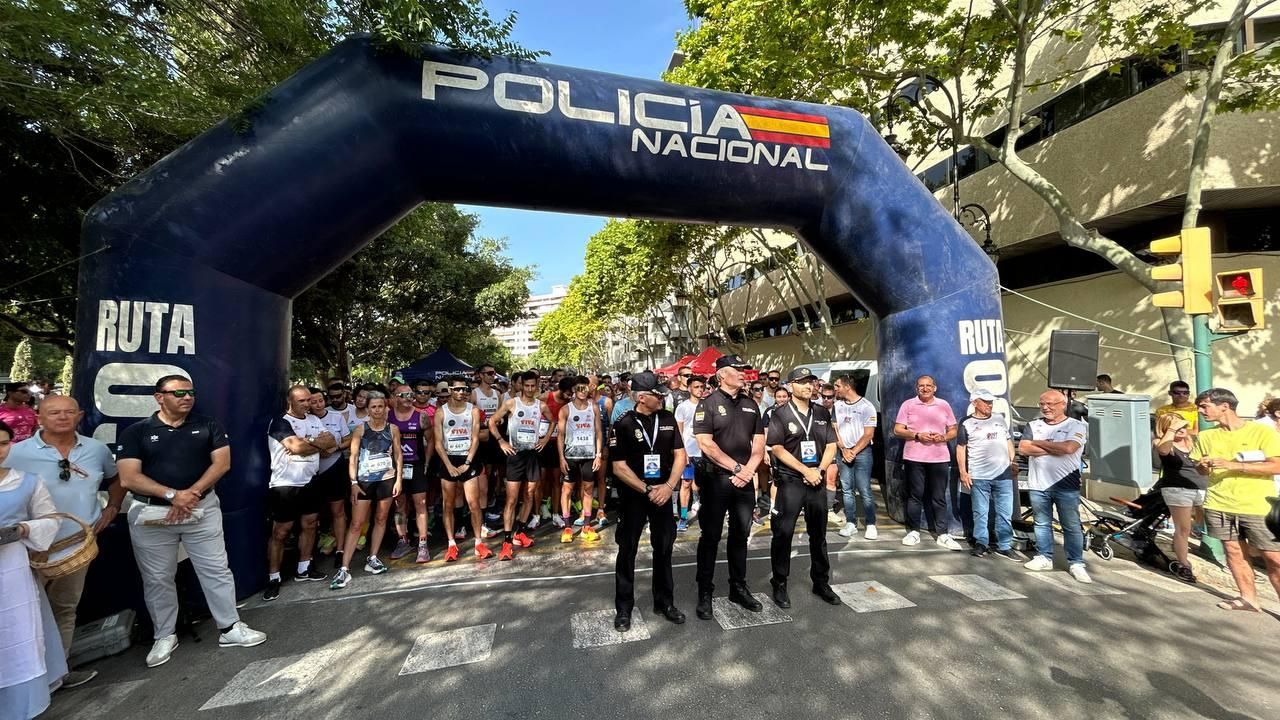 Éxito de la carrera solidaria 'Ruta 091' de Palma