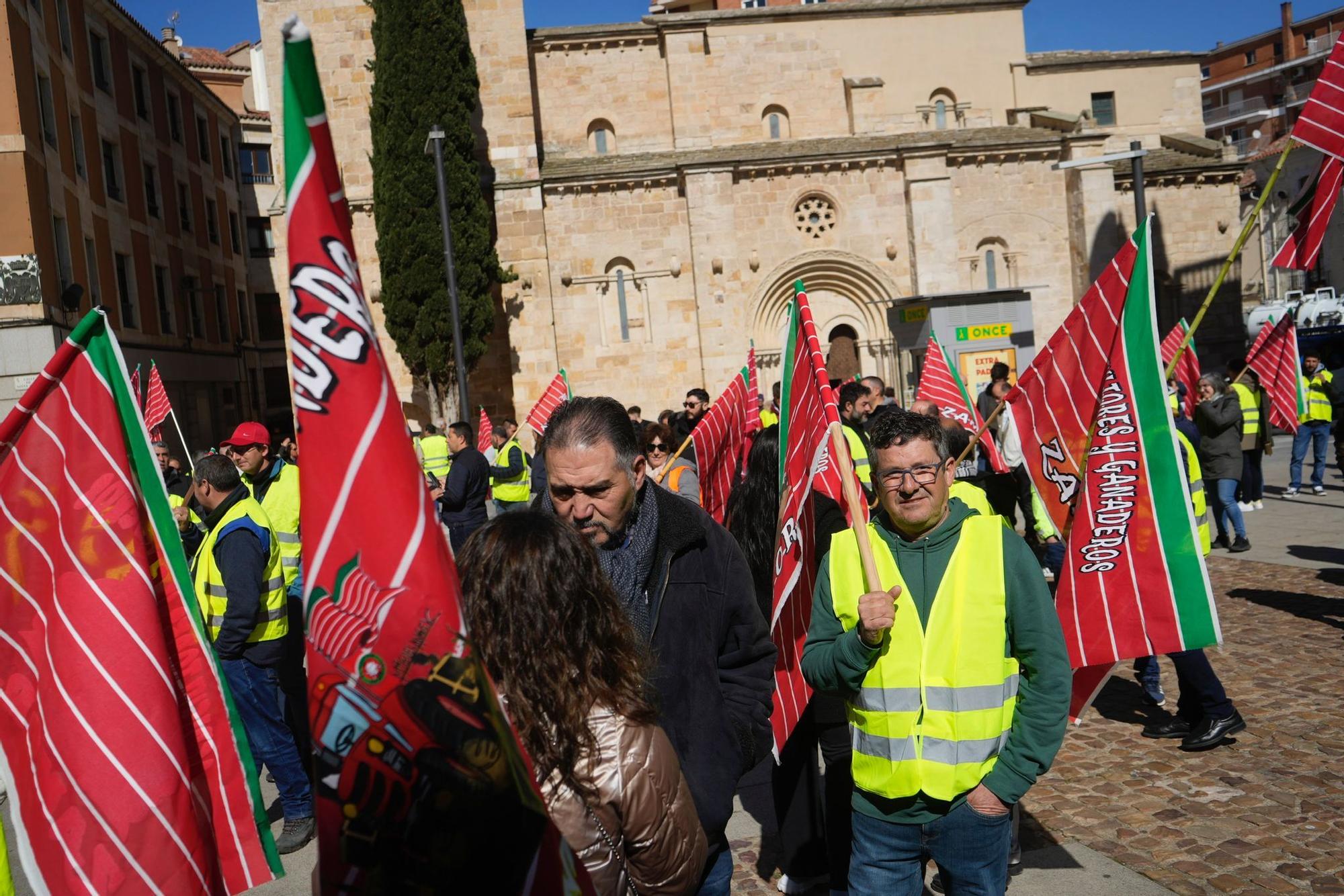 GALERÍA | Las protestas de los agricultores de Zamora vuelven a la calle