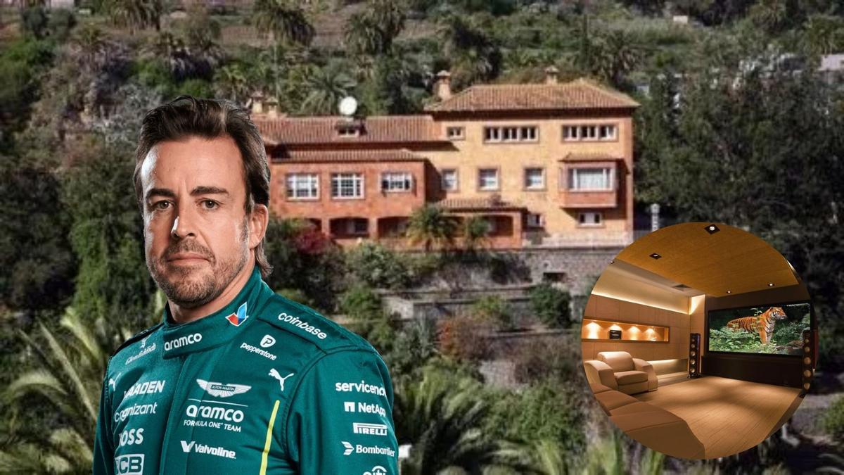 Fernando Alonso y su casa en Oviedo valorada en 10 millones de euros