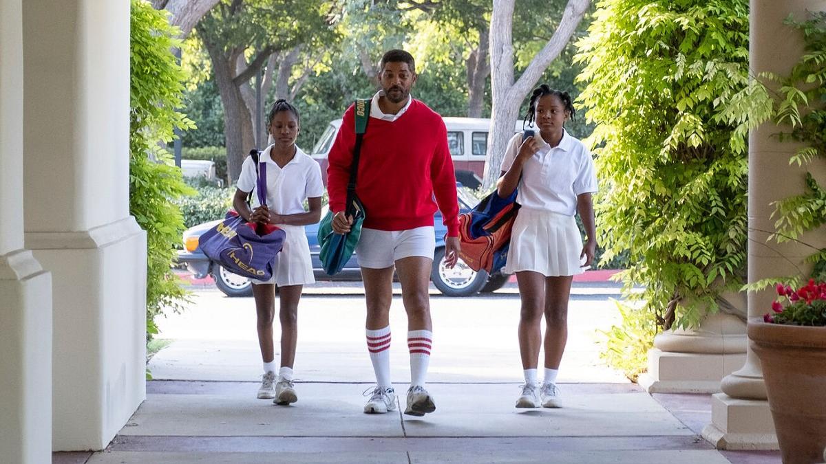 Will Smith, Demi Singleton y Saniyya Sidney, en 'El método Williams'