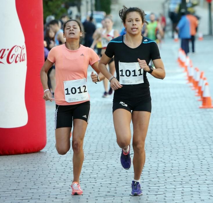 Ambos deportistas lideraron la prueba de los 10 kilómetros en sus categorías