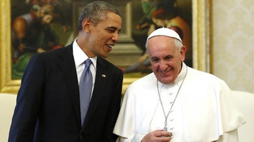 El Papa recibe a Obama