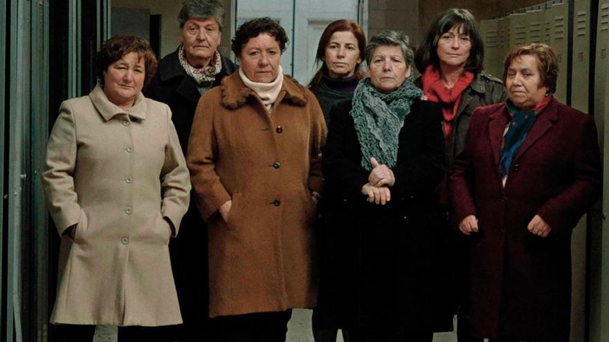 Mulleres que figuran no cartel promocional do documental ‘Nación’ de Margarita Ledo. Foto: ML