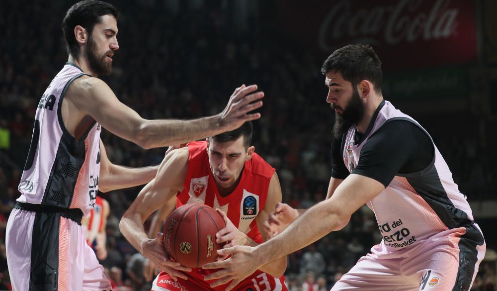 Estrella Roja - Valencia Basket, en imágenes