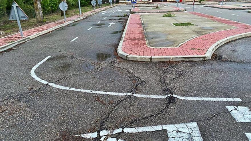 Seis años sin uso del Centro de Educación Vial de Benavente