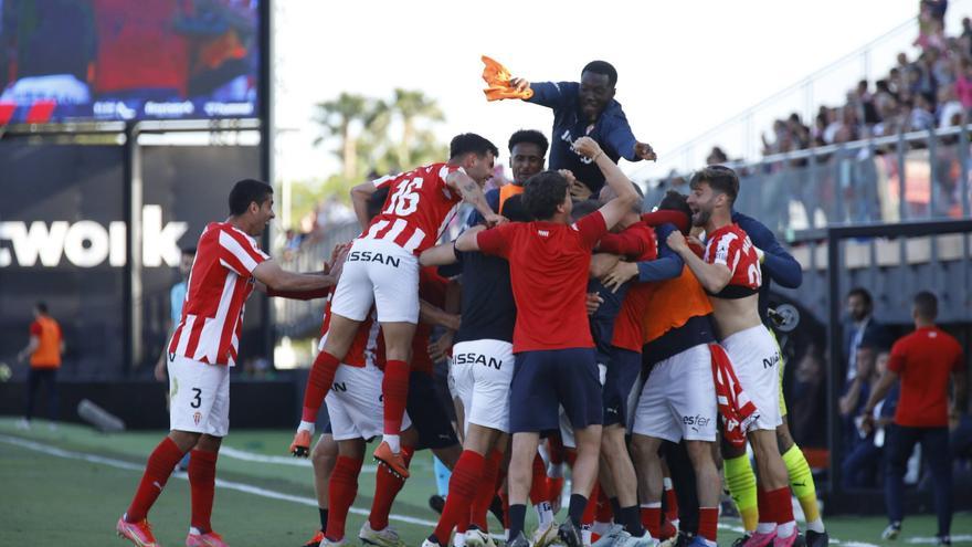 Roque culmina el domingo perfecto para el Sporting: victoria, quinto puesto y a por el play-off