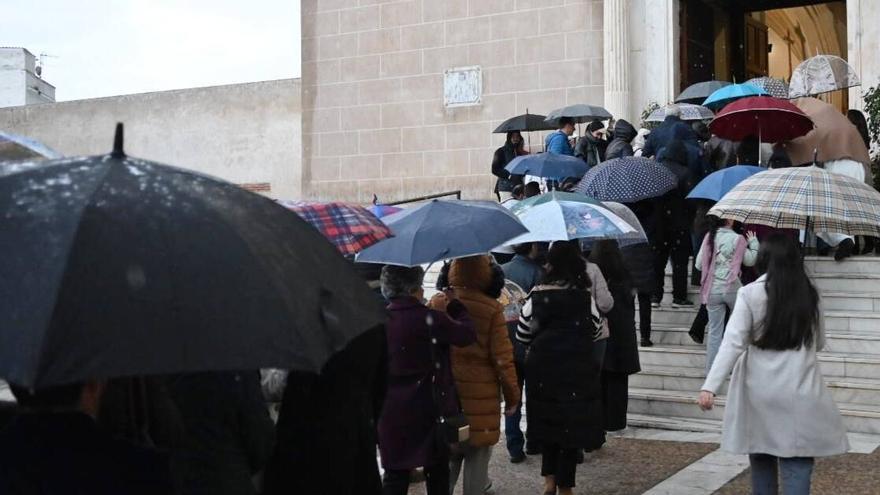 Los efectos del temporal en Extremadura: alerta amarilla, 58 incidentes y mucha agua