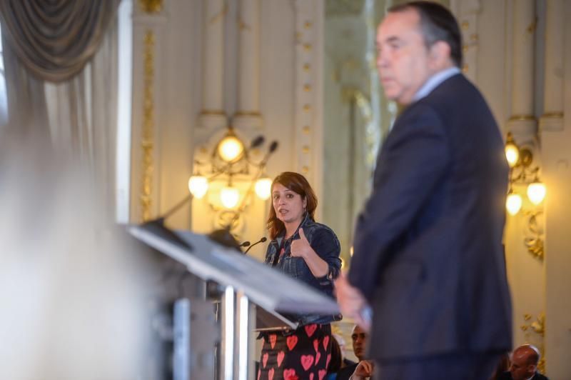 18-05-18. LAS PALMAS DE GRAN CANARIA.  Foro Adriana Lastra. FOTO: JOSÉ CARLOS GUERRA.  | 18/05/2018 | Fotógrafo: José Carlos Guerra