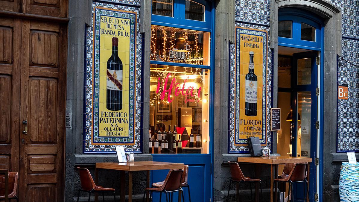Fachada de Vinófilos Triana.