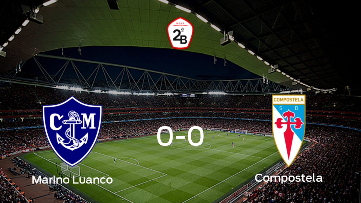El Marino Luanco y el Compostela no encuentran el gol y se reparten los puntos (0-0)