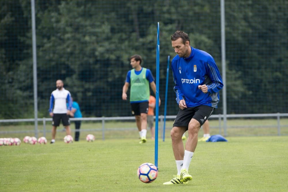 Entrenamiento del Real Oviedo