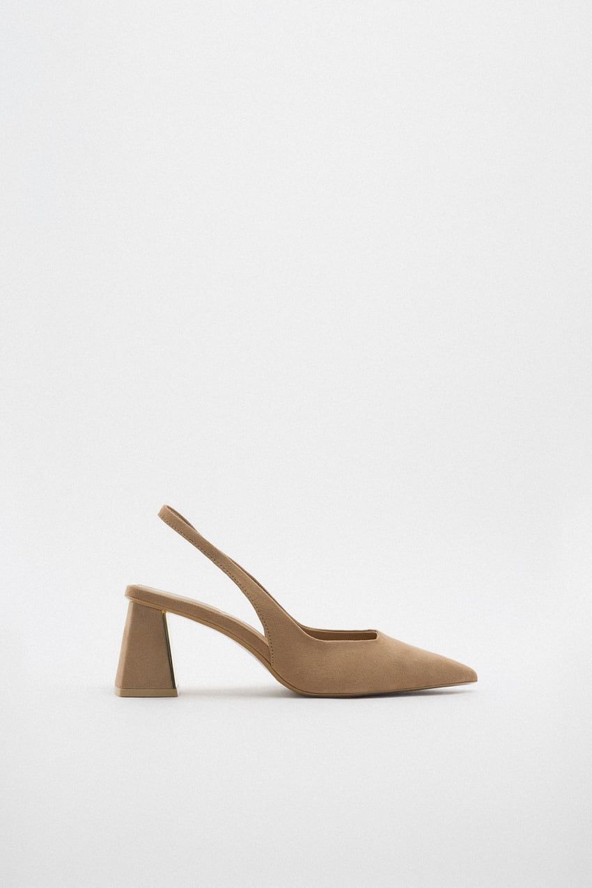 ZAPATO SLINGBACK ZARA | El zapato de Zara que se ha convertido en la  novedad de este otoño