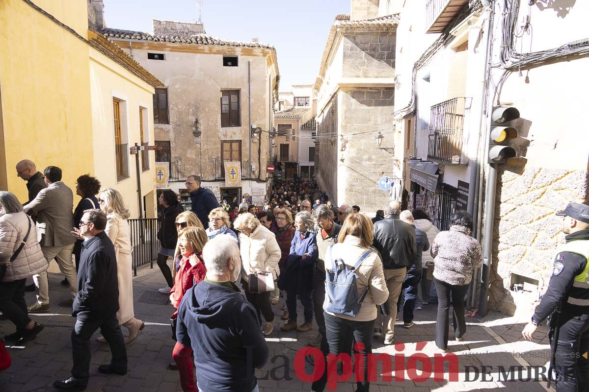 Búscate en las fotos de la primera peregrinación multitudinaria del Año Jubilar de Caravaca