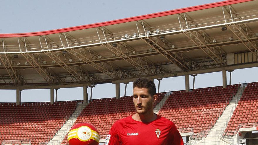 El Real Murcia pierde a Germán Sáenz para los próximos tres meses