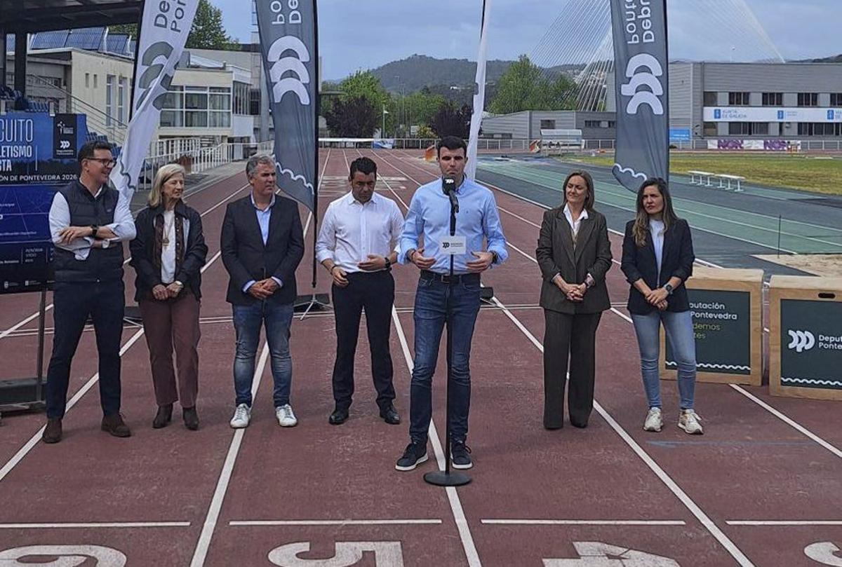 Gonzalo Louzao participó en la presentación de evento. |