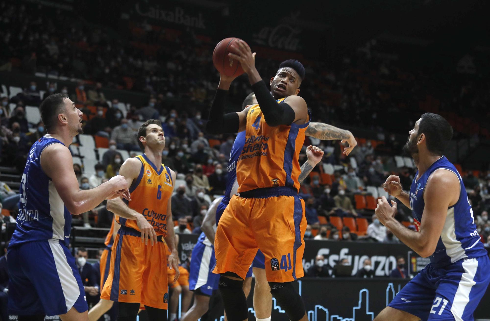 La  victoria de Valencia Basket ante el Buducnost