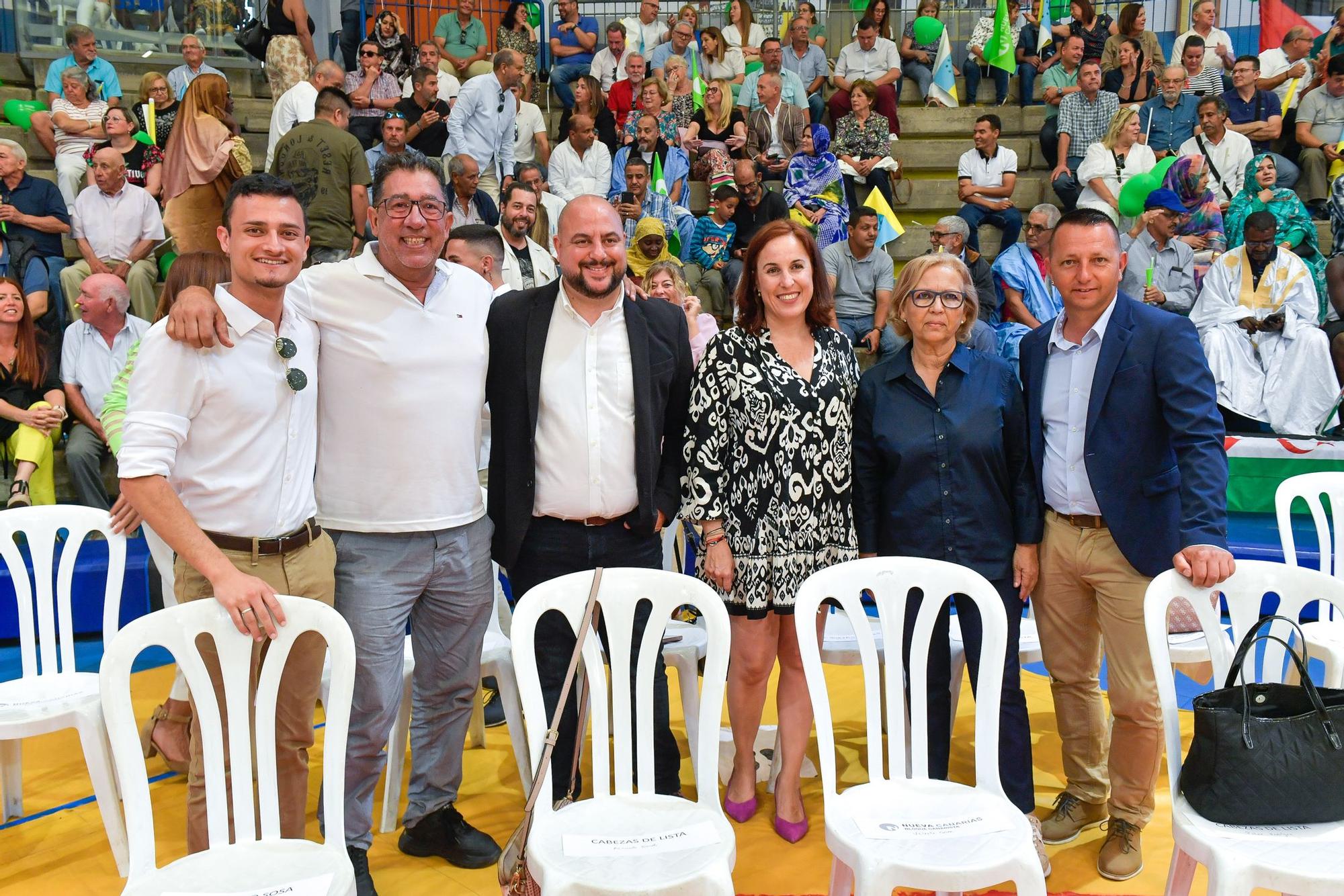 Presentación de candidaturas de Nuevas Canarias a las elecciones del 28M