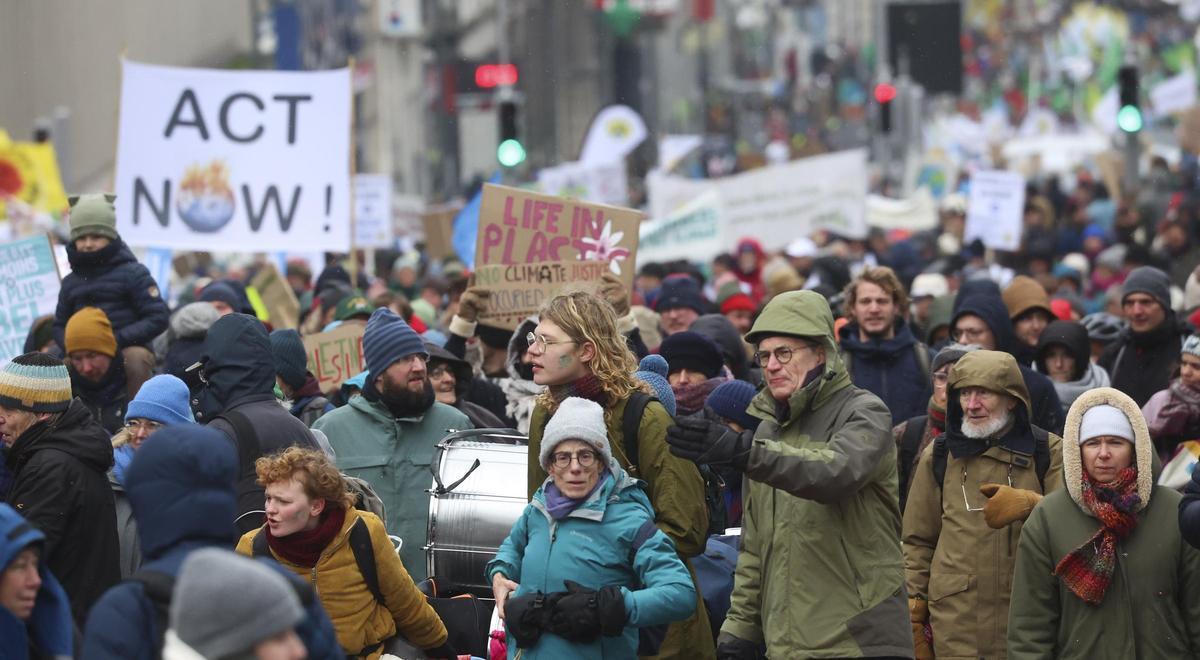 La Gran Marcha Anual por el Clima en Bruselas