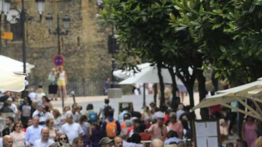 Ambiente en la calle Gascona.