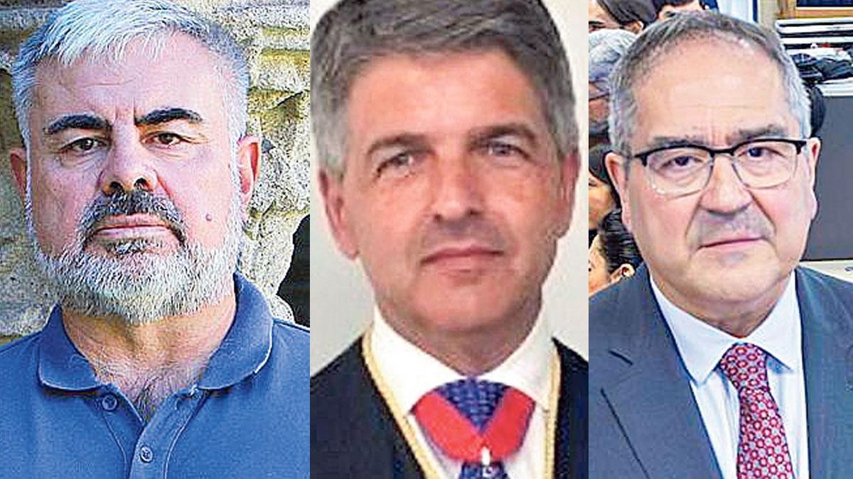 Fernando Alañón, Antonio Fraga e Ignacio Picatoste.