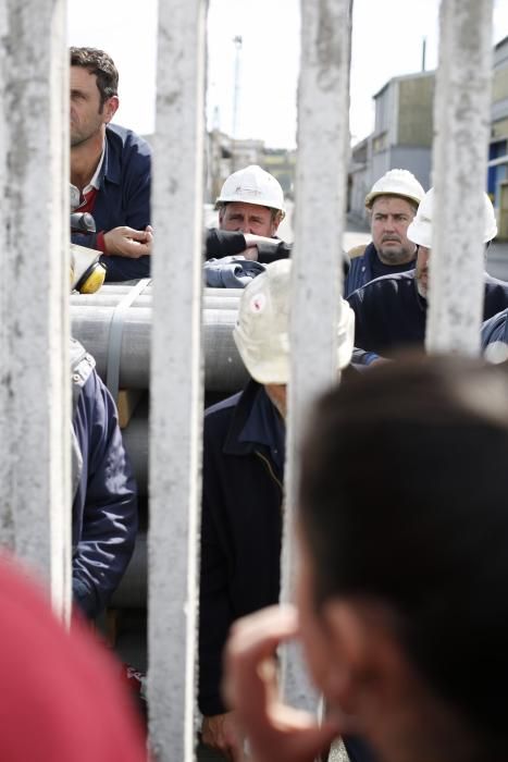 Los despedidos de Montrasa visitan Alcoa