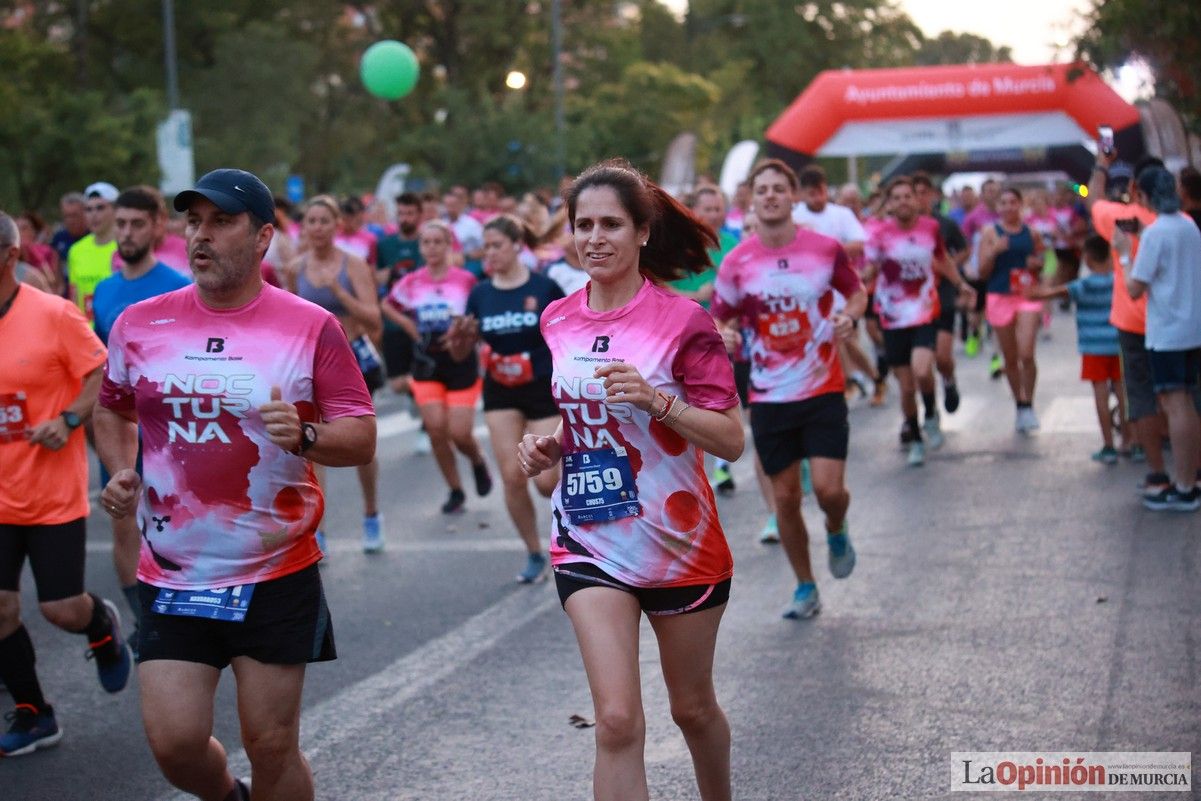 Las mejores imágenes de la carrera nocturna de Murcia