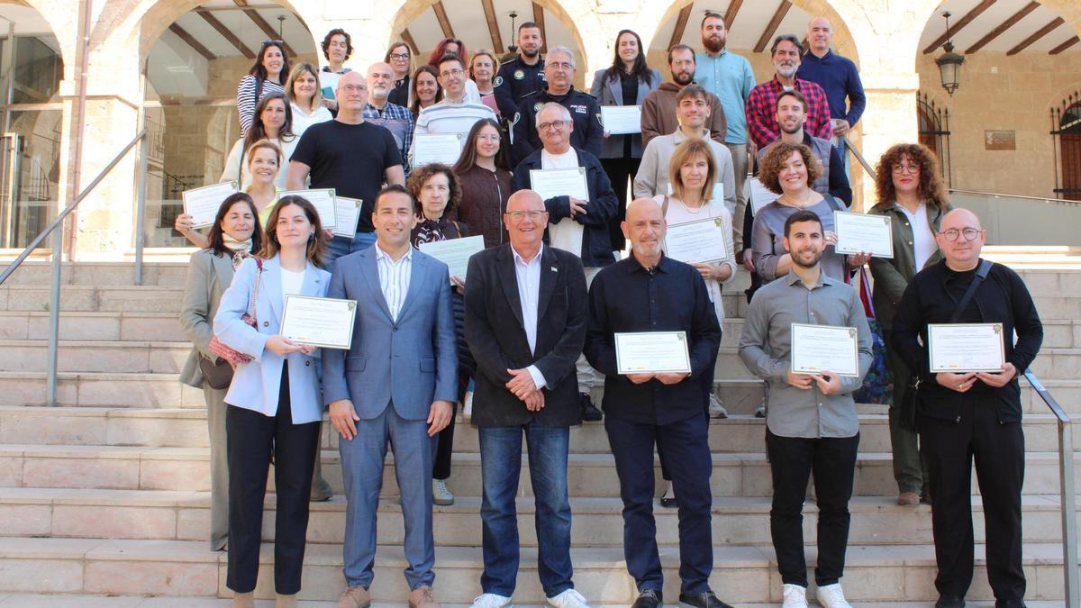 Responsables de las empresas y servicios municipales comprometidos con la transición ecológica del turismo