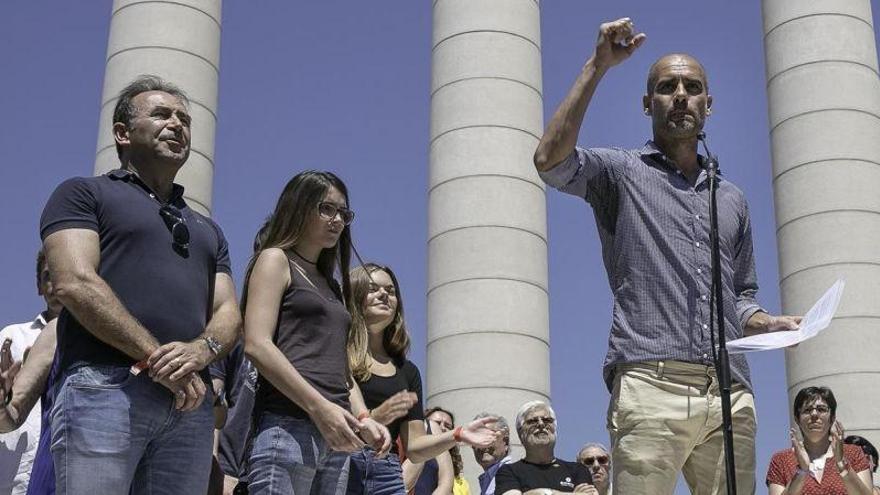 Guardiola aparece en el informe de la Guardia Civil sobre la rebelión