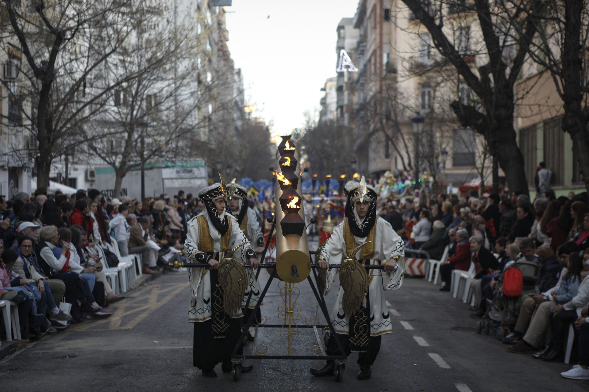 Parada Mora de Almirante en las Fallas de 2023