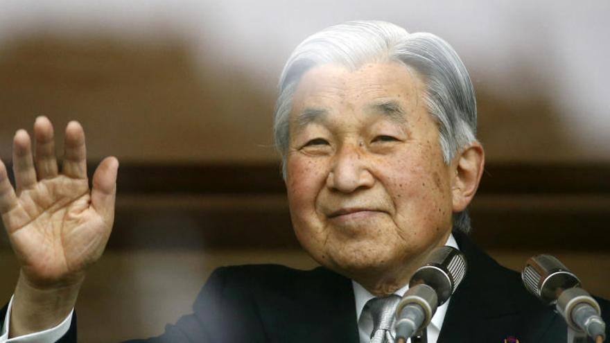 El emperador Akihito de Japón.