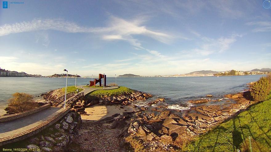 Disparate meteorológico en Galicia: de 25 grados en febrero a una DANA