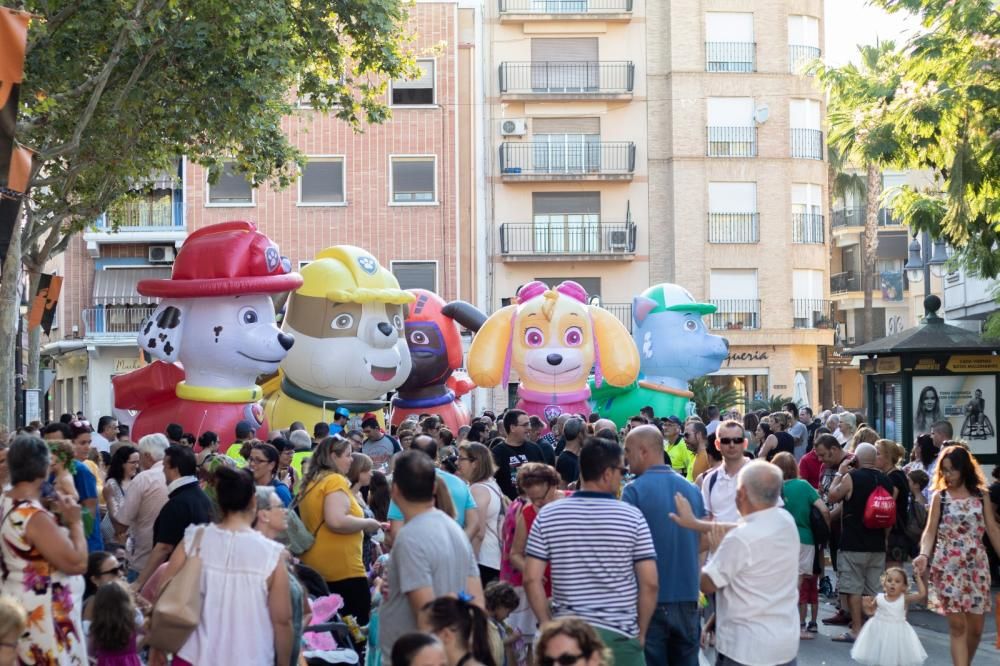 Cabalgata infantil.