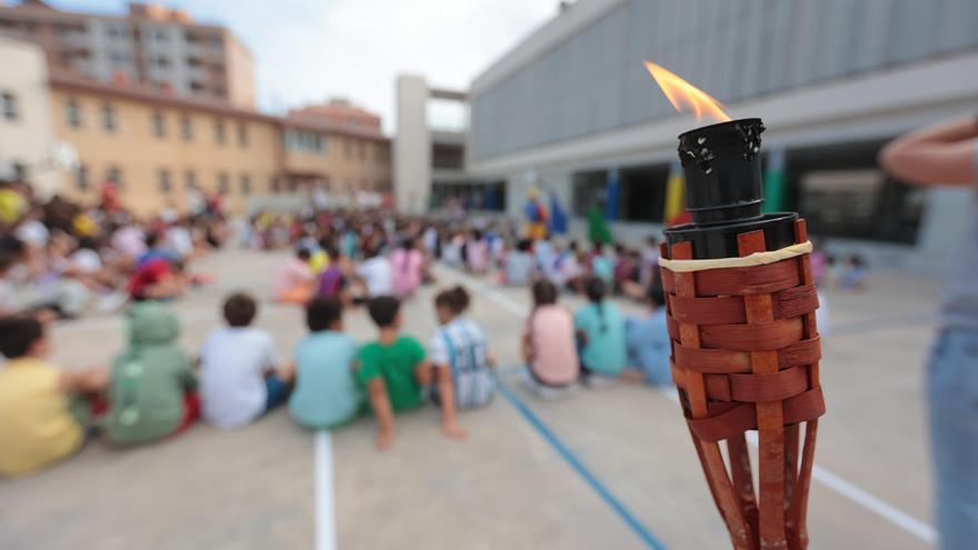 Escolars units pel valencià en Vila-real