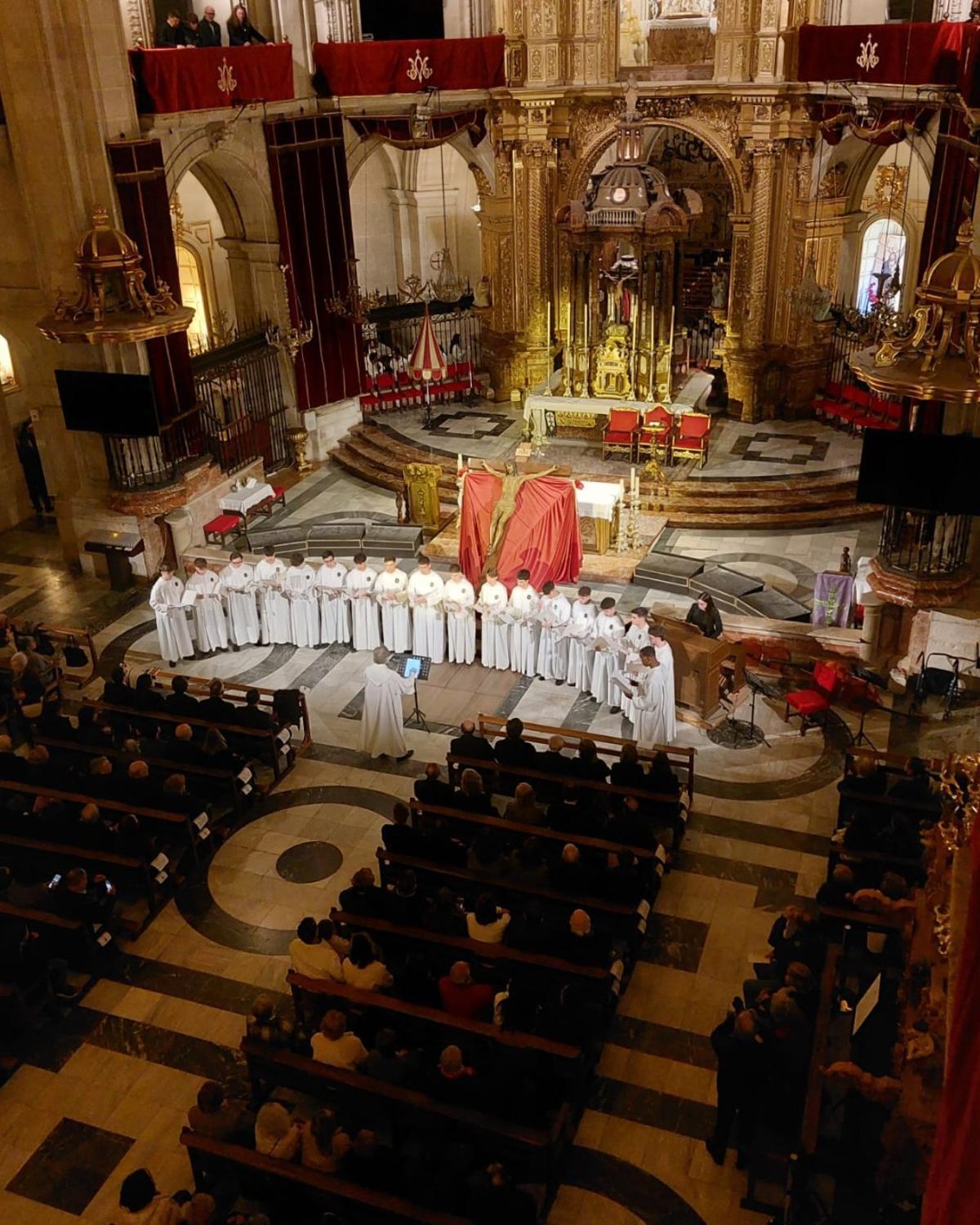 El Concierto del Misteri del Viernes de Dolores, en la basílica de Santa María.