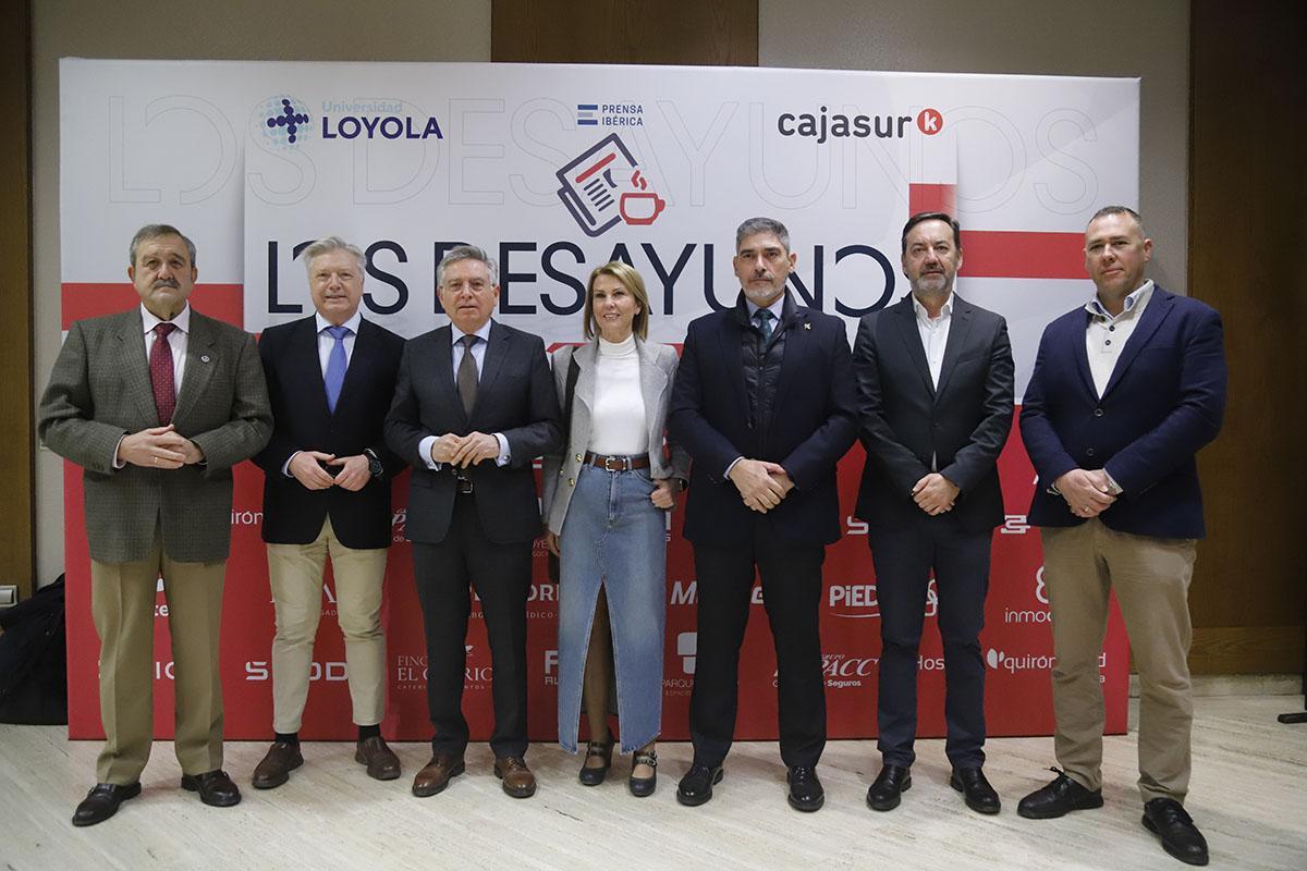 José María de Torres, Juan José Primo, Francisco de Paula Sánchez, Ángela Amate , Ramón María Clement, Antonio Fernández y Jesús Tamayo