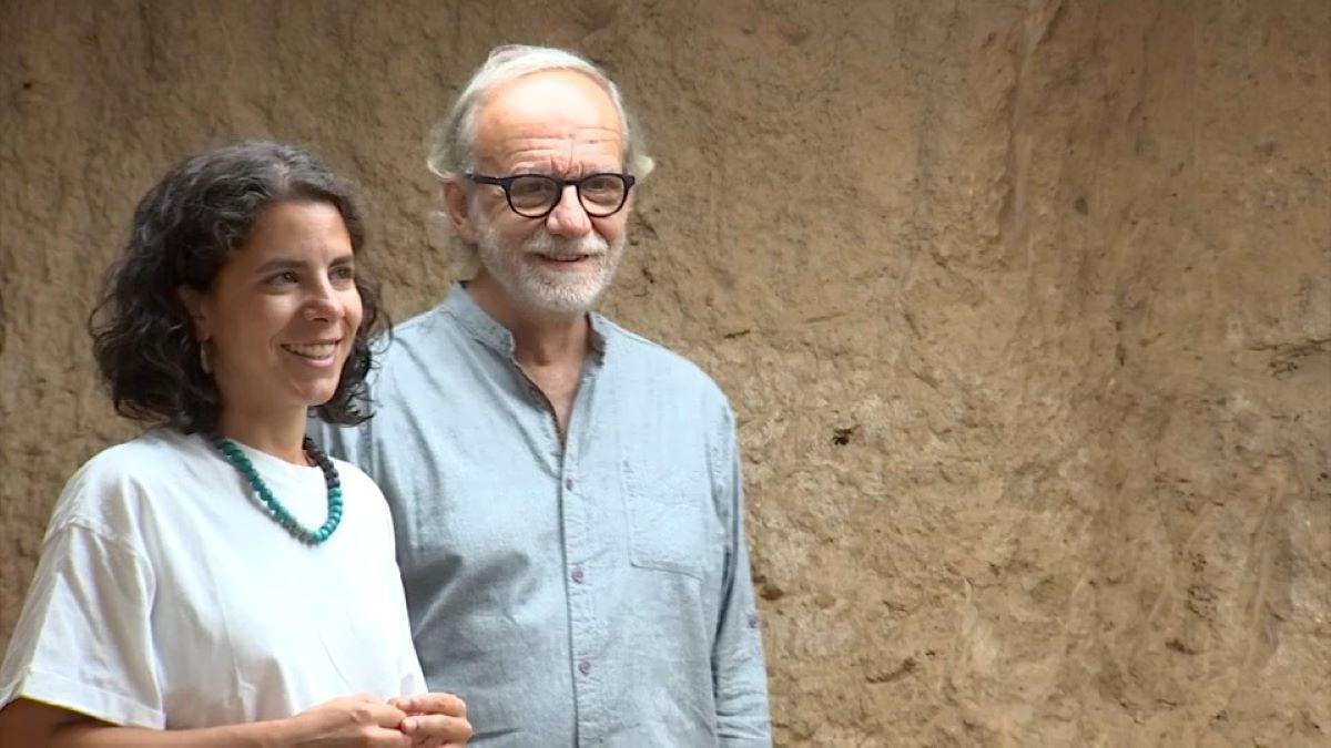 Esther Rodríguez González y Sebastián Celestino Pérez, autores del libro 'Tarteso'
