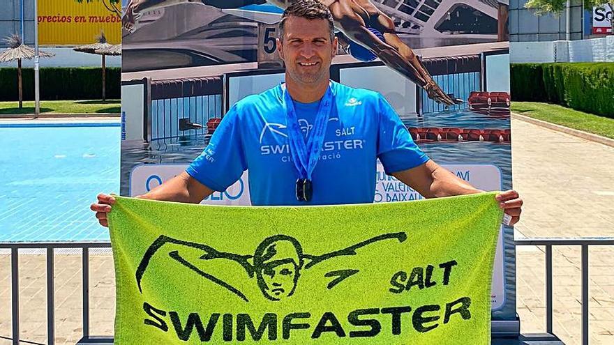 Dues medalles per a Sergi Aznar del Swimfaster a València