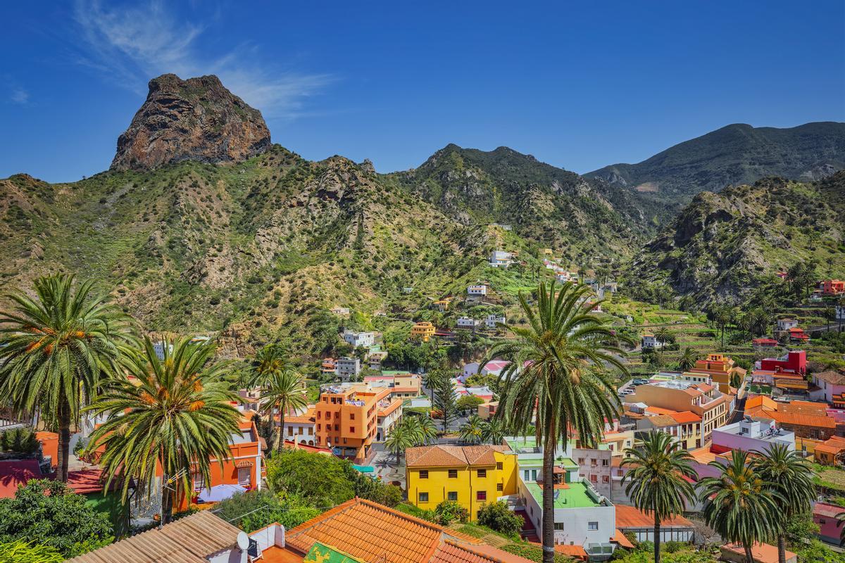 Está en la sorprendente isla de la Gomera, en el archipiélago canario.