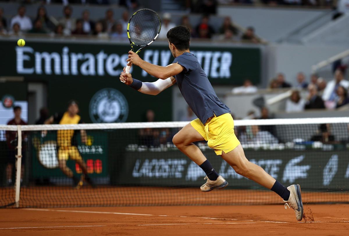 Roland Garros | Stéfanos Tsitsipas - Carlos Alcaraz. Roland Garros | Stéfanos Tsitsipas - Carlos Alcaraz.