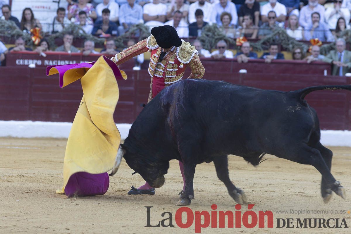 Tercer festejo de la Feria Taurina de Murcia (Talavante, Paco Ureña y Roca Rey), en imágenes