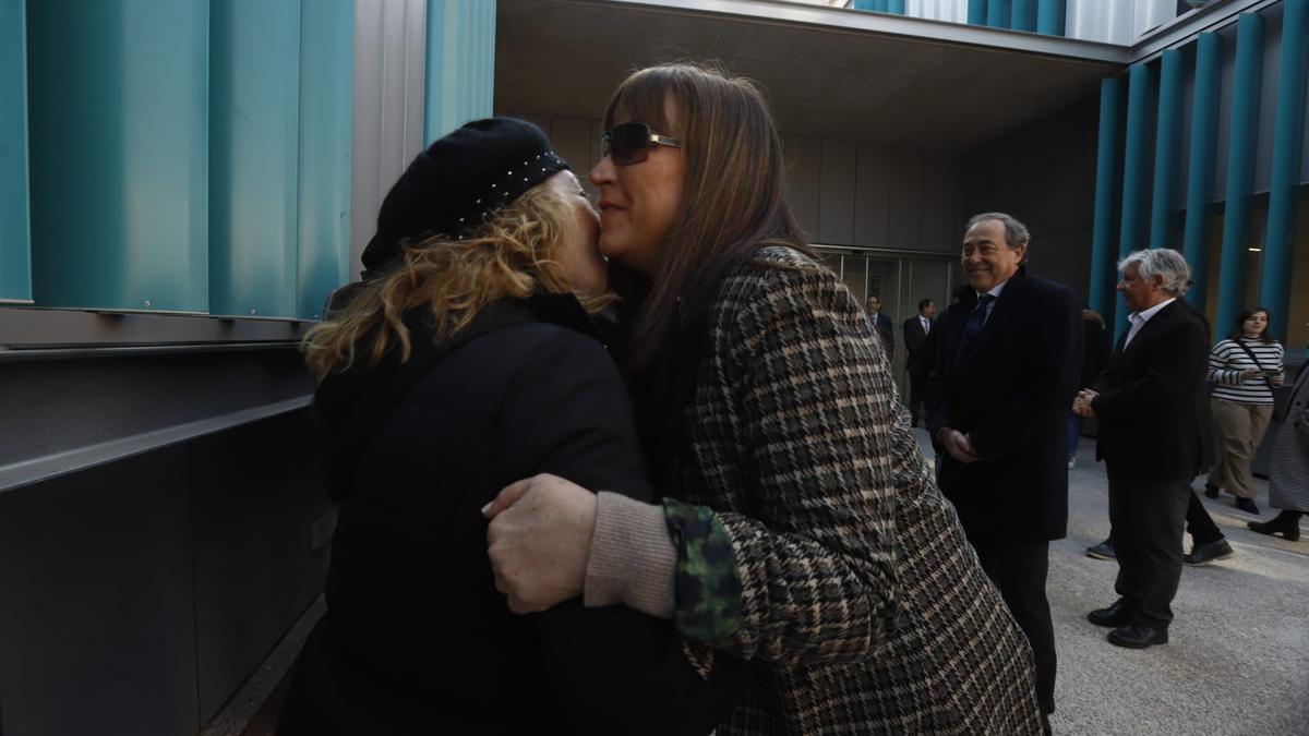 Visita de Lambán y Repollés al nuevo centro de salud del Barrio Jesús de Zaragoza